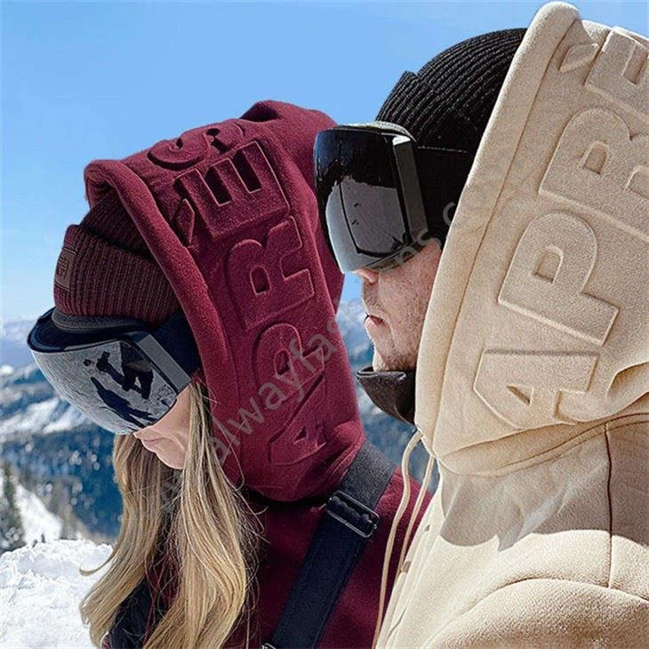 3d Embossed Oversized Hoodie